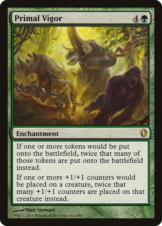 Primal Vigor (162) - Commander 2013