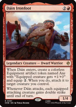 Dain Ironfoot (091) Foil - The Hobbit