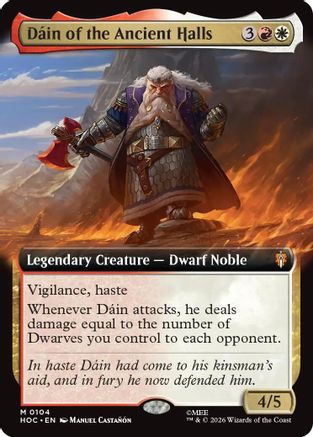 Dain of the Ancient Halls (Extended Art) (104) - The Hobbit: Eternal-Legal