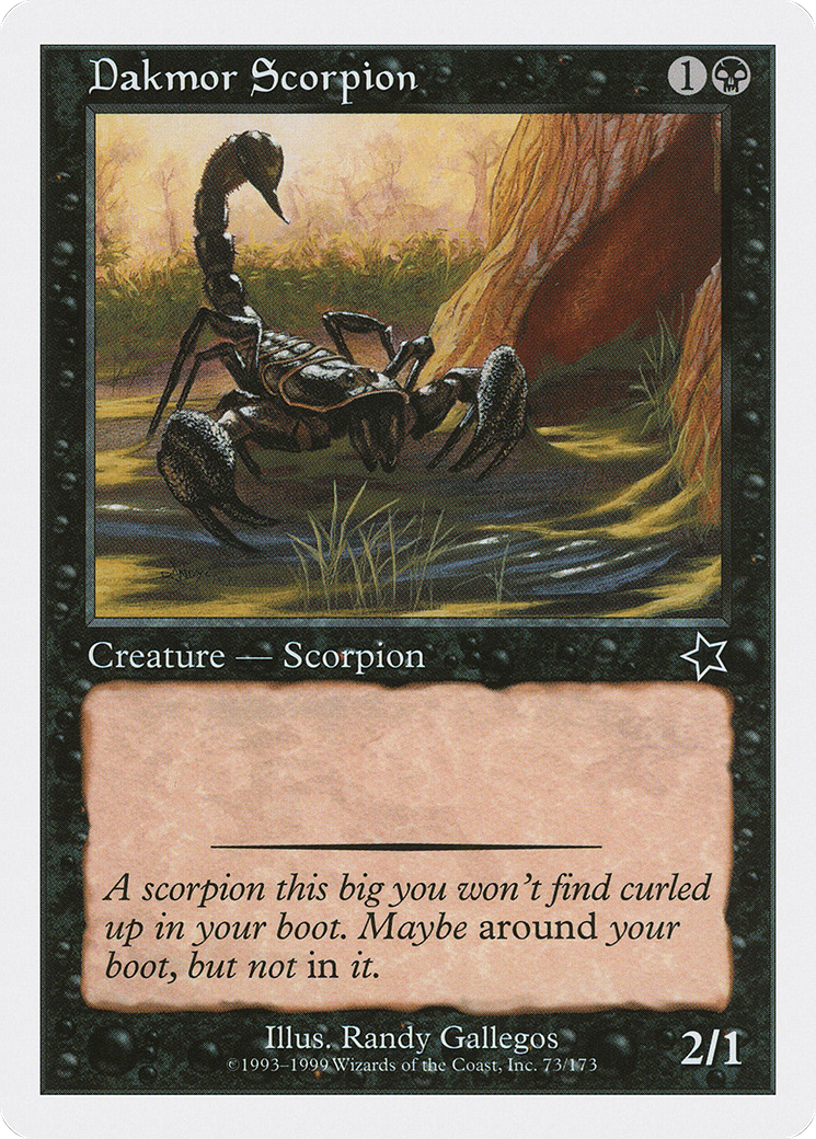 Dakmor Scorpion (073) - Starter 1999