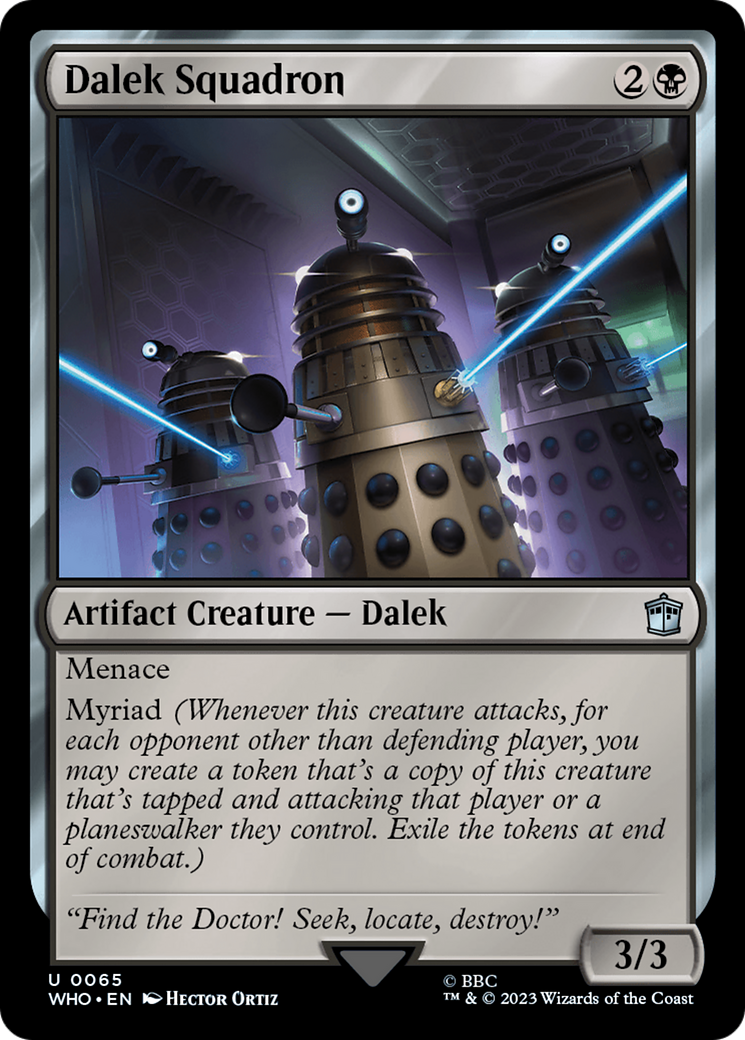 Dalek Squadron (065) Foil - Doctor Who
