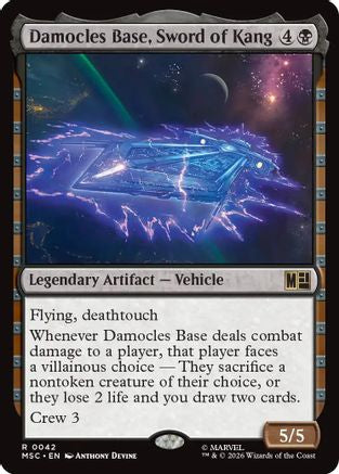 Damocles Base, Sword of Kang (042) - Commander: Marvel Super Heroes