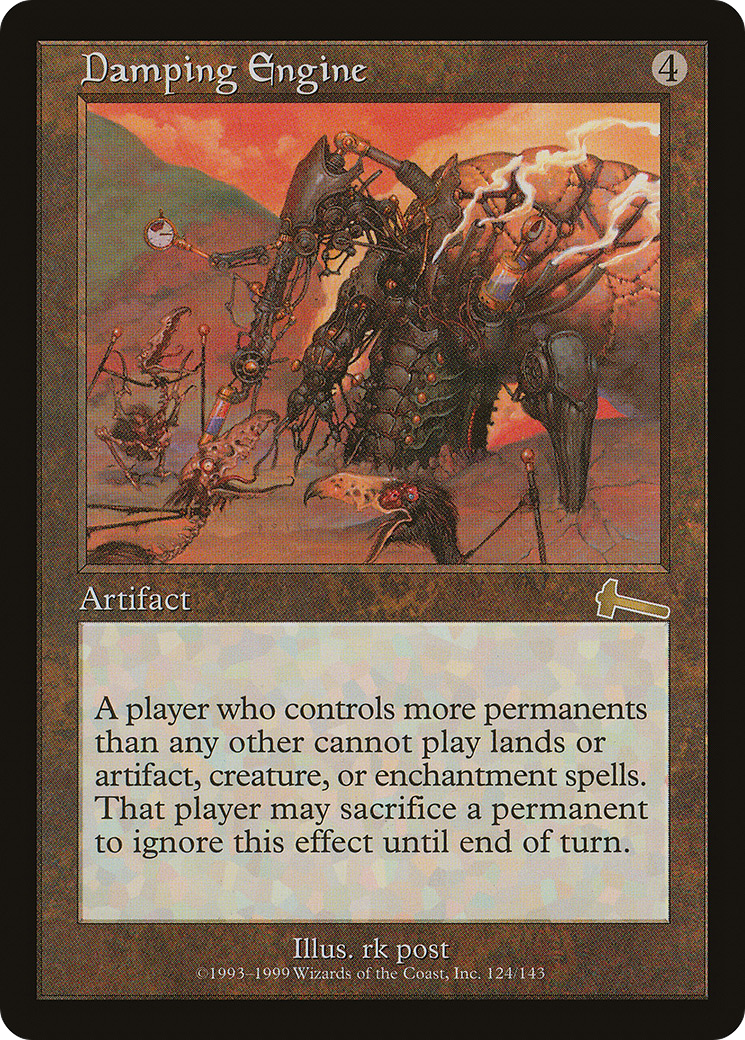 Damping Engine (124) Foil - Urza's Legacy