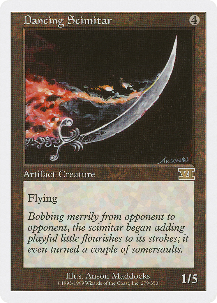 Dancing Scimitar (279) - Classic Sixth Edition