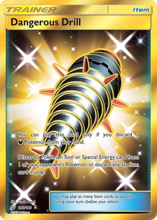 Dangerous Drill (Gold) (192) Holofoil - Team Up