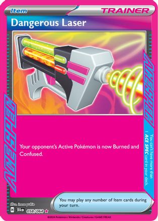 Dangerous Laser (58) Holofoil - Shrouded Fable