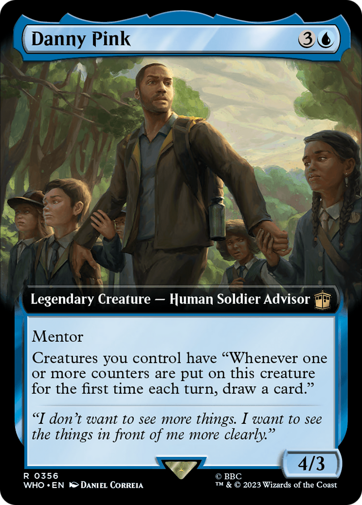 Danny Pink (Extended Art) (356) Foil - Doctor Who