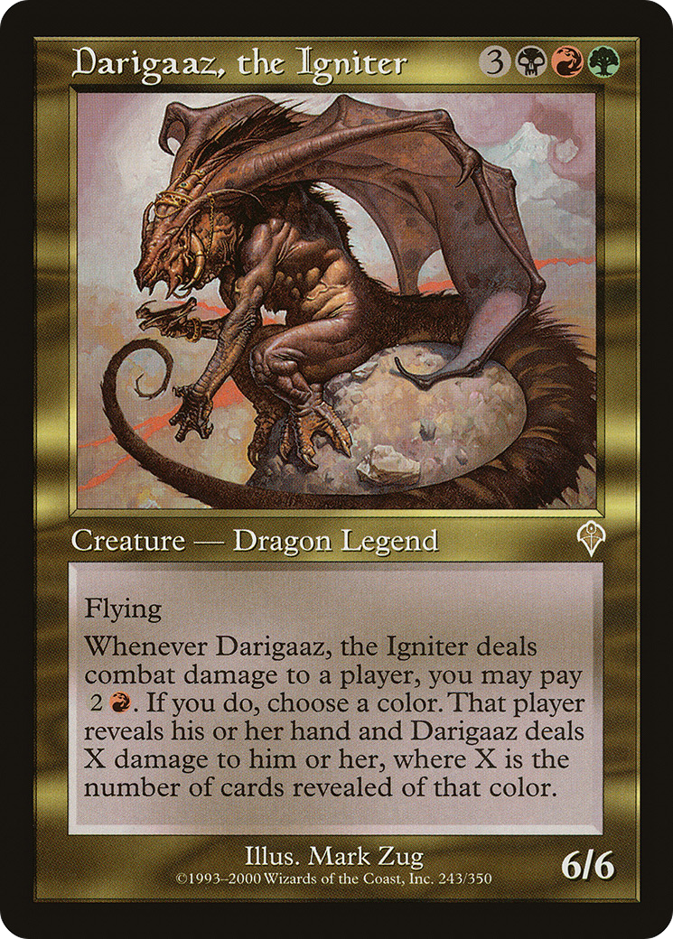 Darigaaz, the Igniter (243) Foil - Invasion