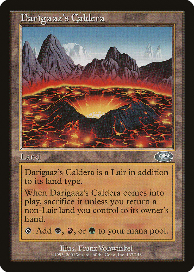 Darigaaz's Caldera (137) Foil - Planeshift