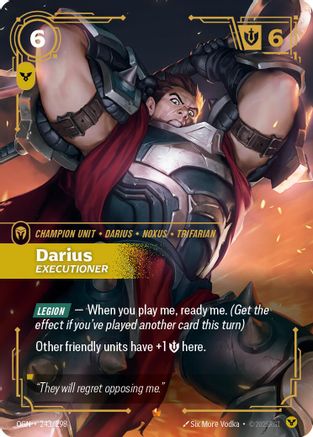 Darius – Executioner (243) Foil - Origins