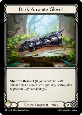 Dark Arcanite Gloves (IAR226) - Usurp the Shadow Throne