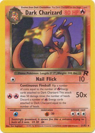 Dark Charizard (21) (Unlimited) - Team Rocket