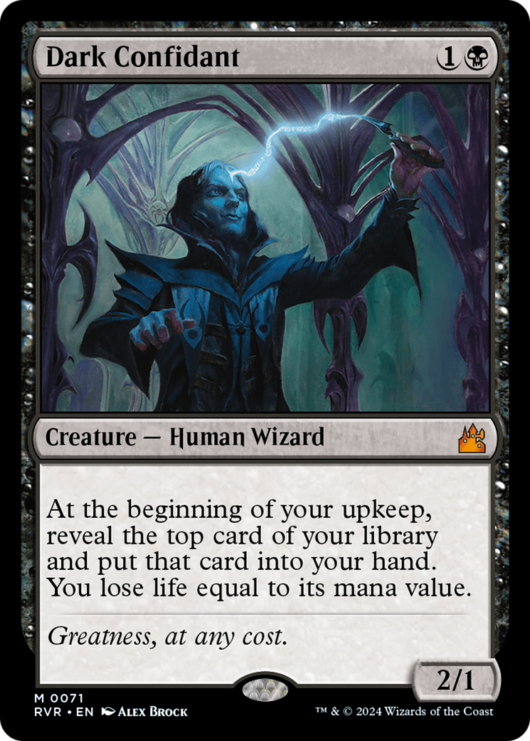 Dark Confidant (071) - Ravnica Remastered