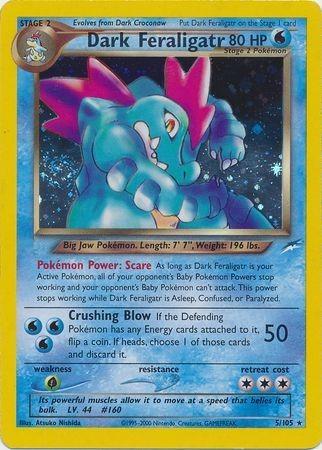 Dark Feraligatr (5) (Unlimited) Holofoil - Neo Destiny