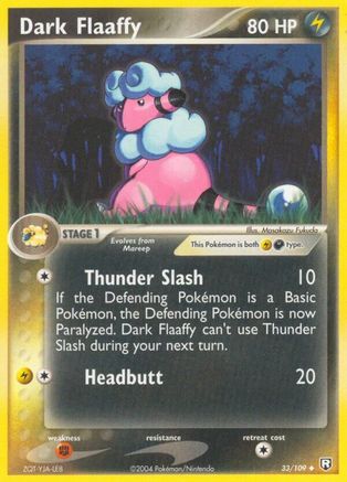 Dark Flaaffy (33) - Team Rocket Returns