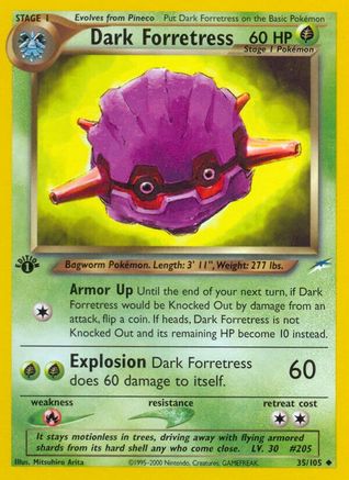 Dark Forretress (35) (1st Edition) - Neo Destiny