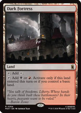 Dark Fortress (264) Foil - Marvel Super Heroes