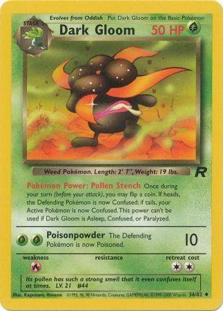 Dark Gloom (36) (Unlimited) - Team Rocket