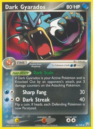 Dark Gyarados (36) - Team Rocket Returns