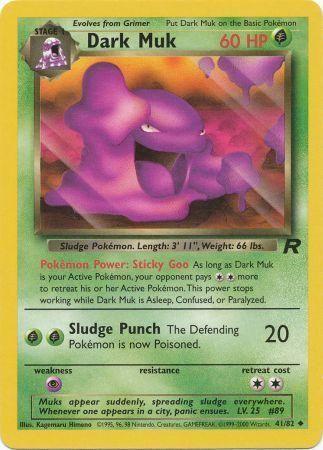 Dark Muk (41) (Unlimited) - Team Rocket