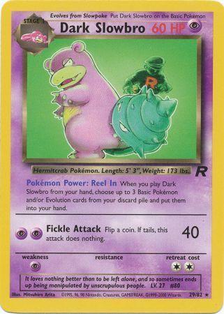 Dark Slowbro (29) (Unlimited) - Team Rocket
