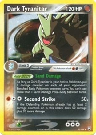 Dark Tyranitar (Deck Exclusives) (20) Holofoil - Team Rocket Returns