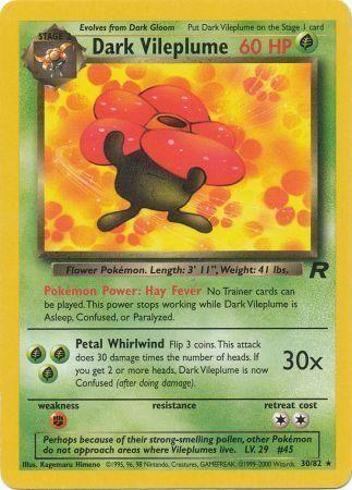 Dark Vileplume (30) (Unlimited) - Team Rocket