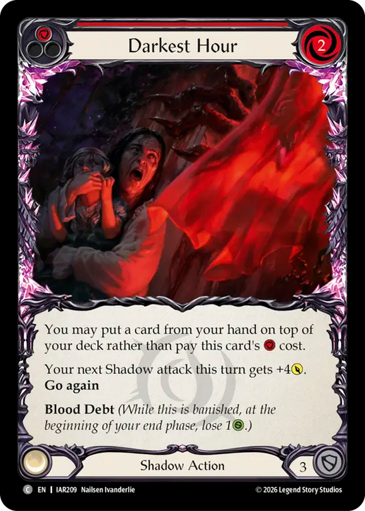 Darkest Hour (Red) (IAR209) - Usurp the Shadow Throne