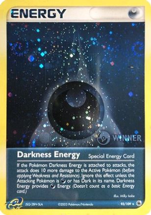 Darkness Energy (93) Holofoil - League & Championship Cards