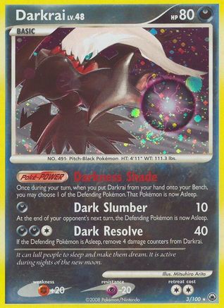 Darkrai (3) Holofoil - Majestic Dawn