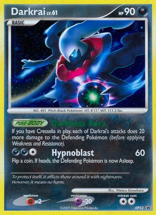 Darkrai (DP52) Holofoil - Black Star Promos