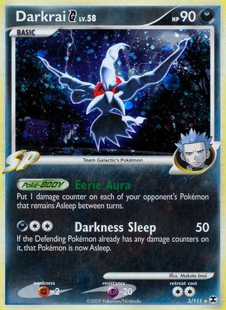 Darkrai G (3) Holofoil - Rising Rivals
