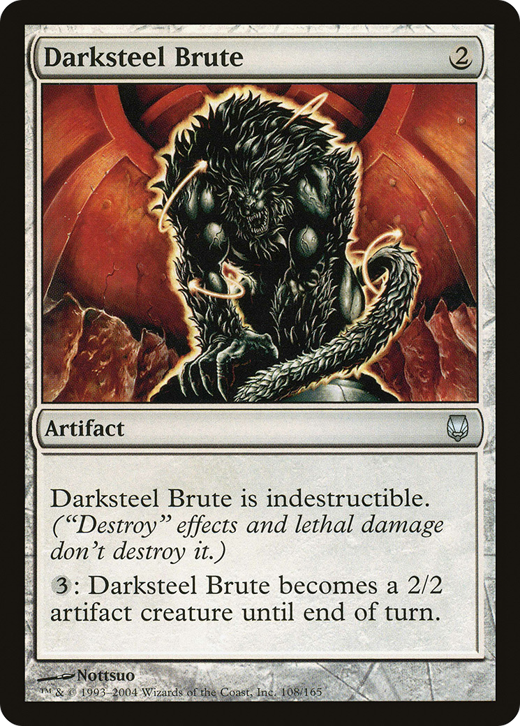 Darksteel Brute (108) Foil - Darksteel