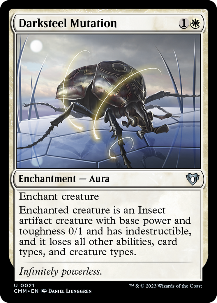 Darksteel Mutation (021) Foil - Commander Masters