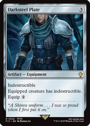 Darksteel Plate (342) Surge Foil - Commander: FINAL FANTASY