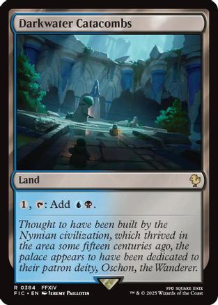 Darkwater Catacombs (384) Surge Foil - Commander: FINAL FANTASY