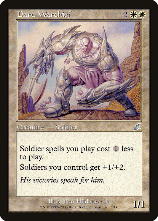 Daru Warchief (006) - Scourge