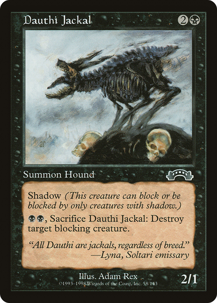 Dauthi Jackal (058) - Exodus