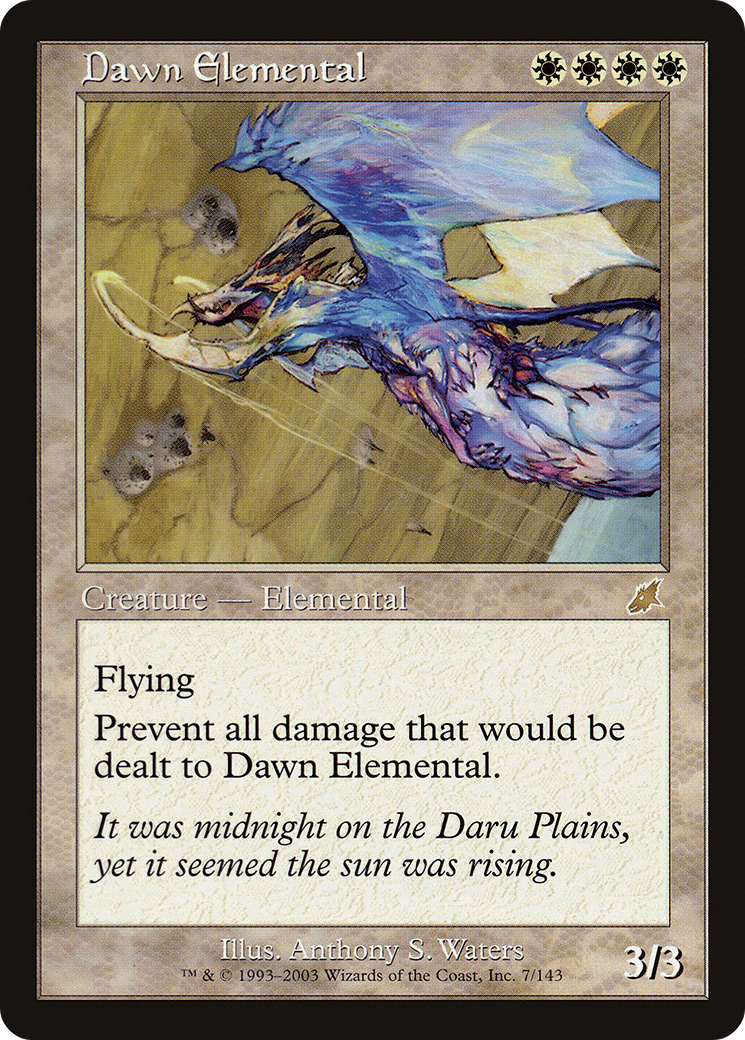 Dawn Elemental (007) - Scourge