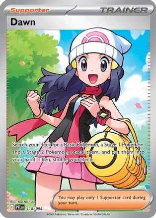 Dawn (Full Art) (118) Holofoil - Phantasmal Flames