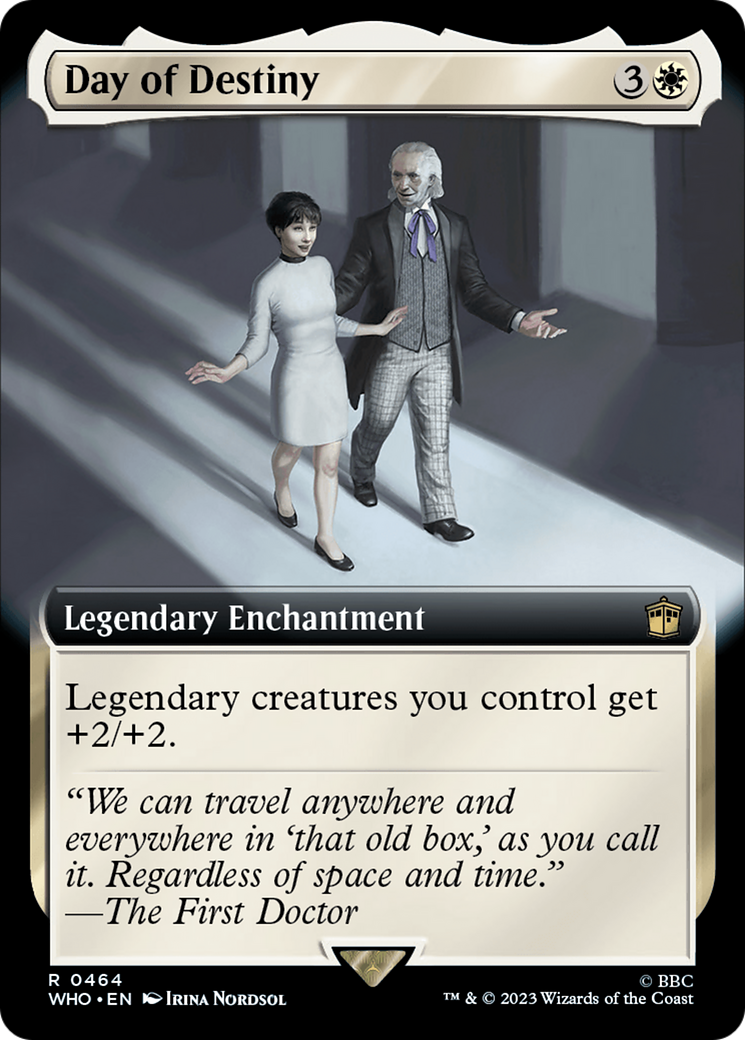 Day of Destiny (Extended Art) (464) Foil - Doctor Who