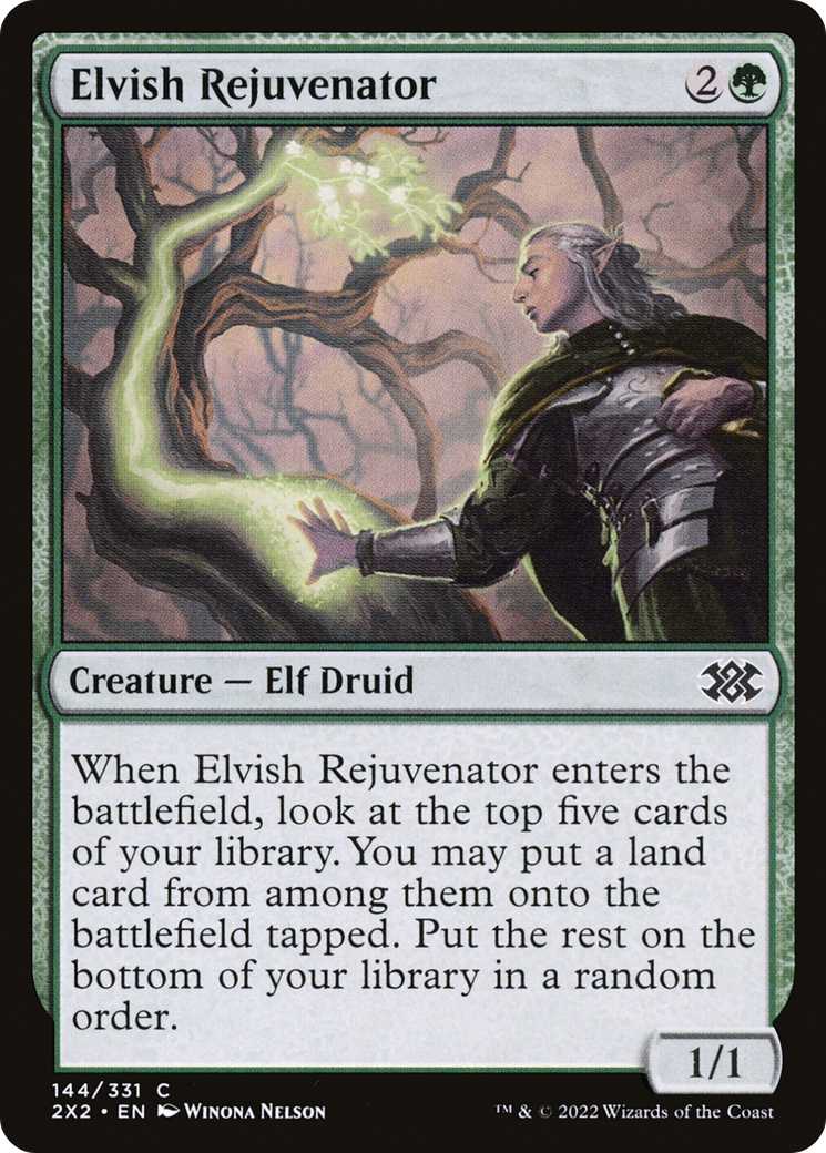 Elvish Rejuvenator (144) Foil - Double Masters 2022