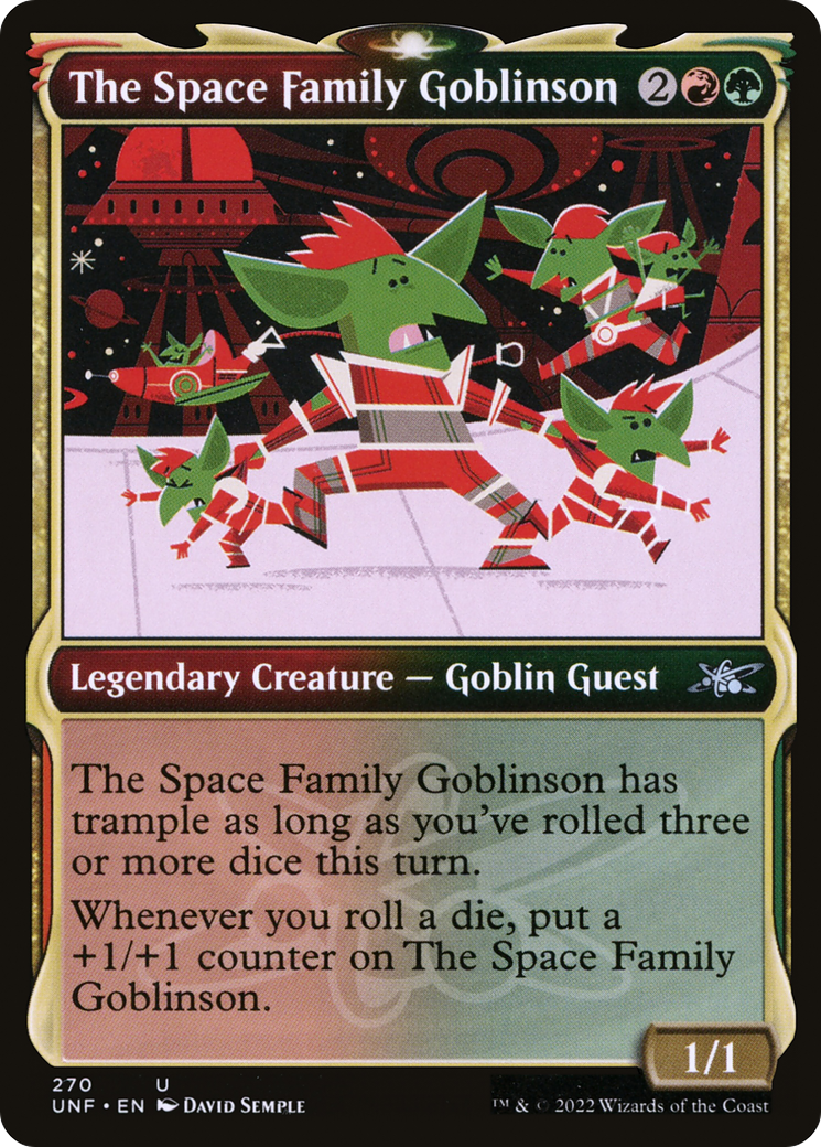 The Space Family Goblinson (Showcase) [Unfinity] Foil