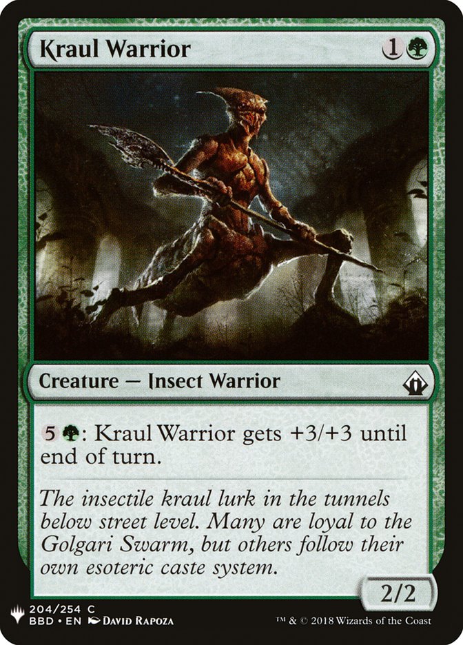 Kraul Warrior [Mystery Booster] | Silver Goblin