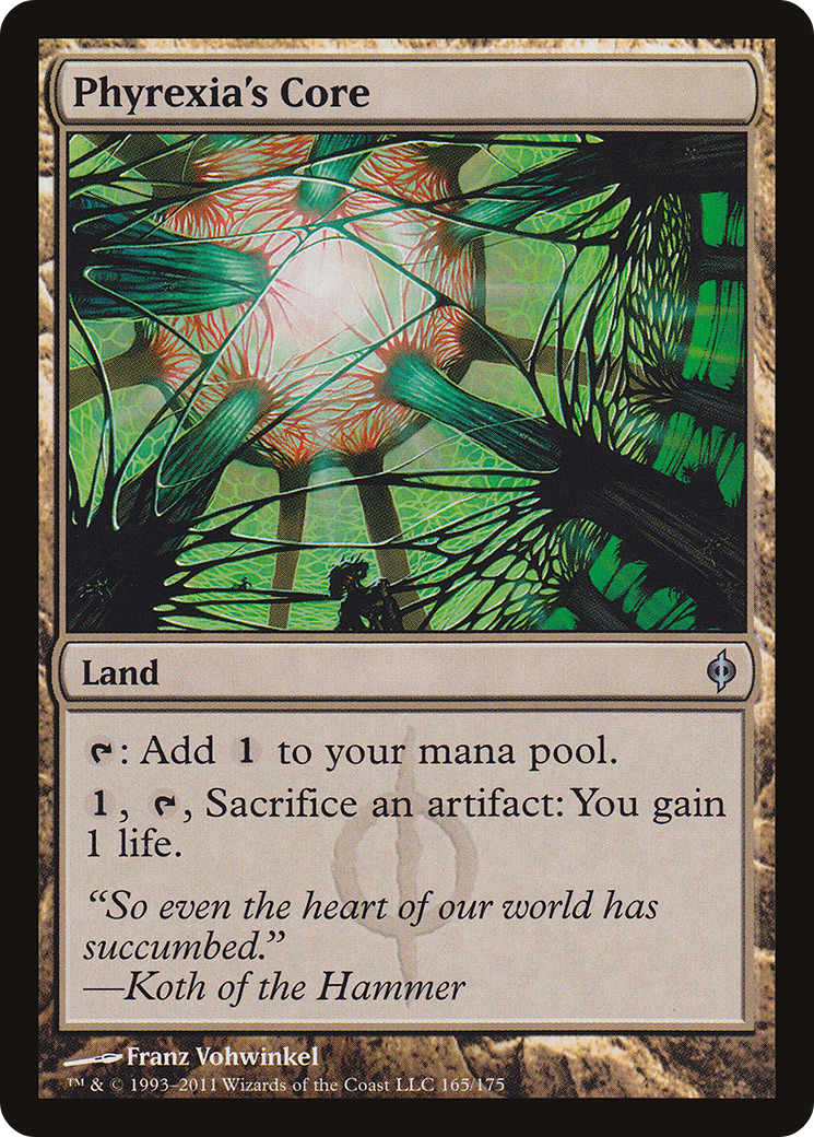 Phyrexia's Core (165) - New Phyrexia