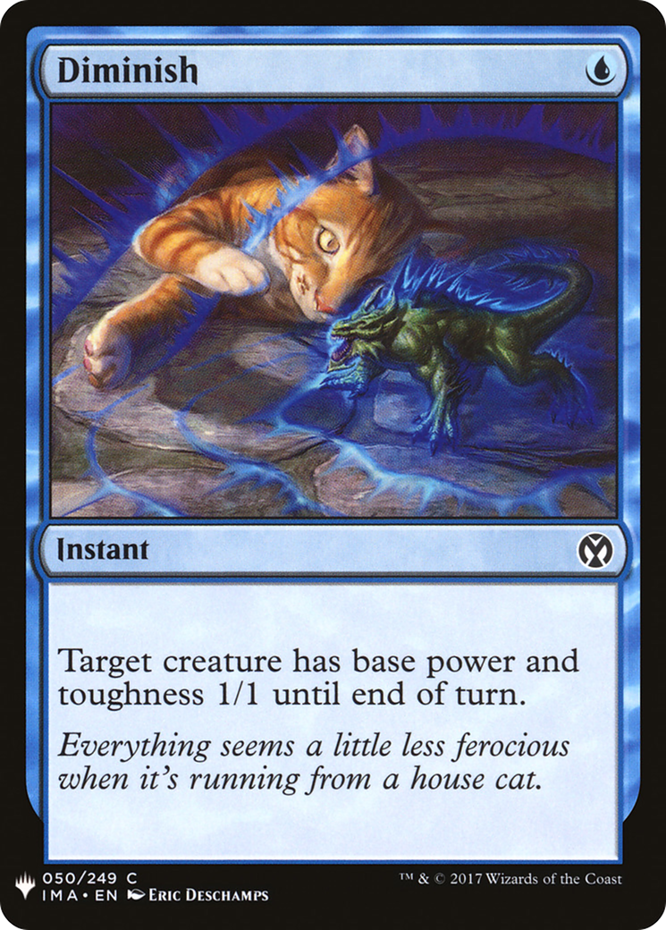 Diminish (IMA-50) - The List