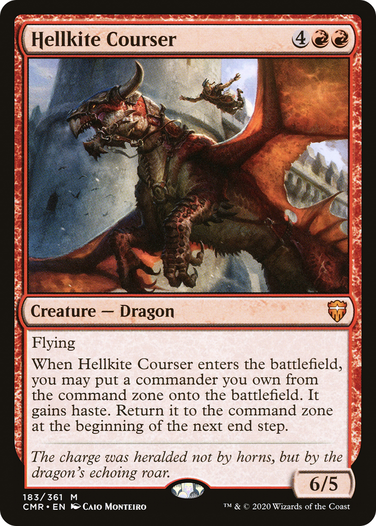 Hellkite Courser (183) Foil - Commander Legends