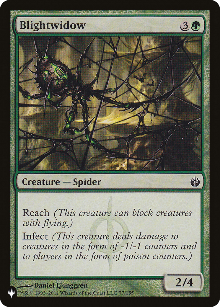 Blightwidow (MBS-77) - The List