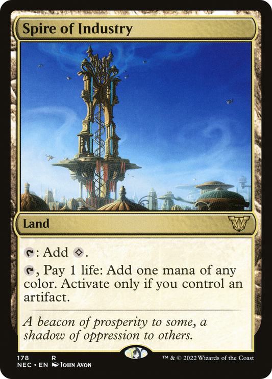 Spire of Industry (178) - Neon Dynasty Commander