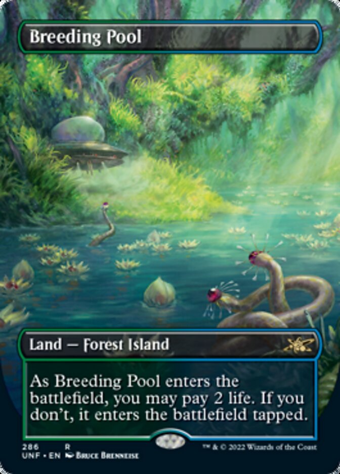 Breeding Pool (Borderless) [Unfinity] | Silver Goblin